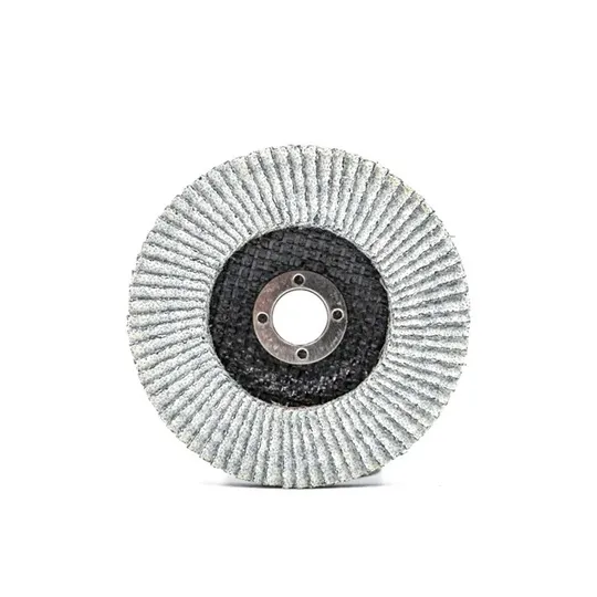 Đĩa nhám xếp Ceramic phủ trắng chuyên mài nhôm
