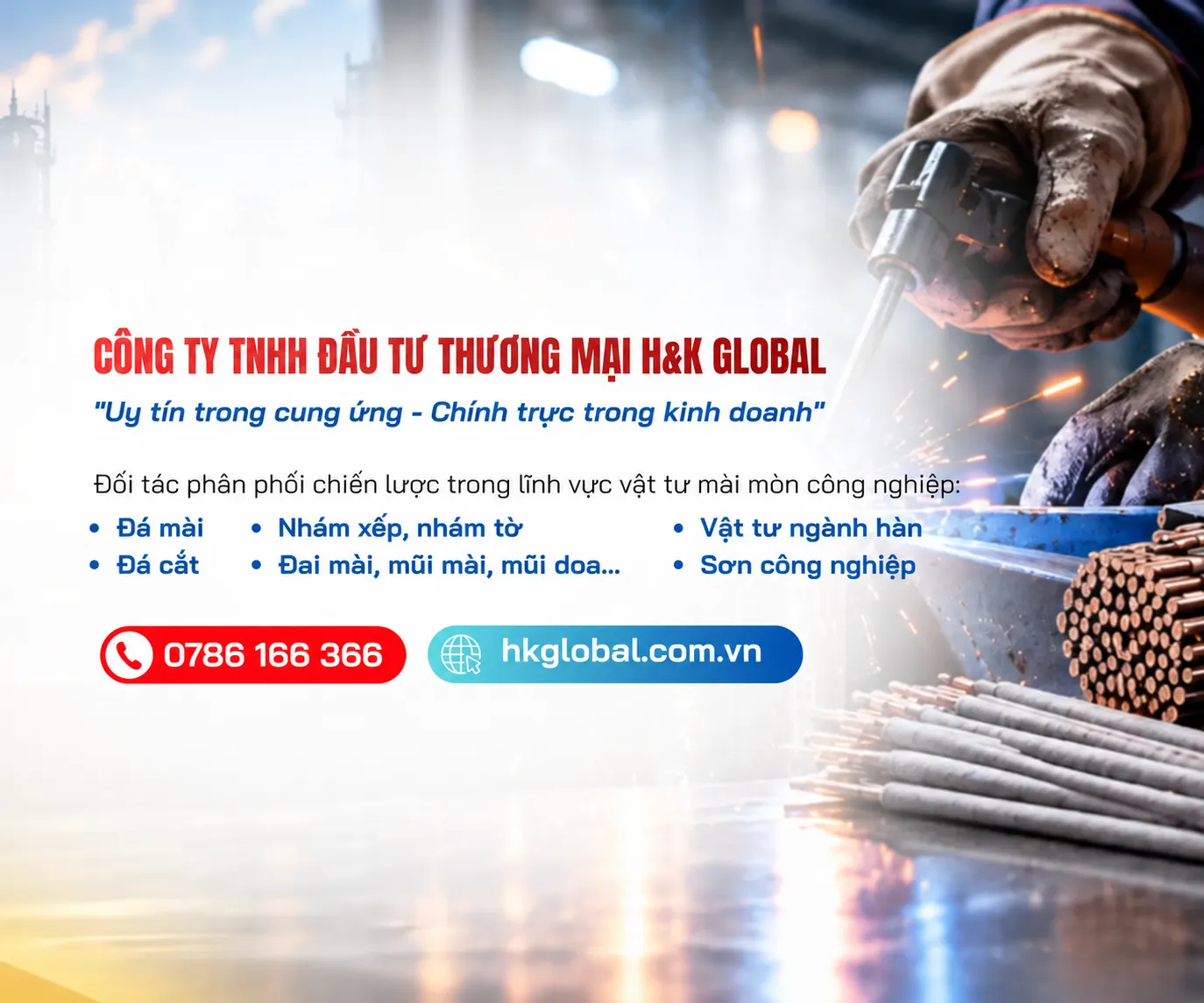 Vật tư ngành hàn
