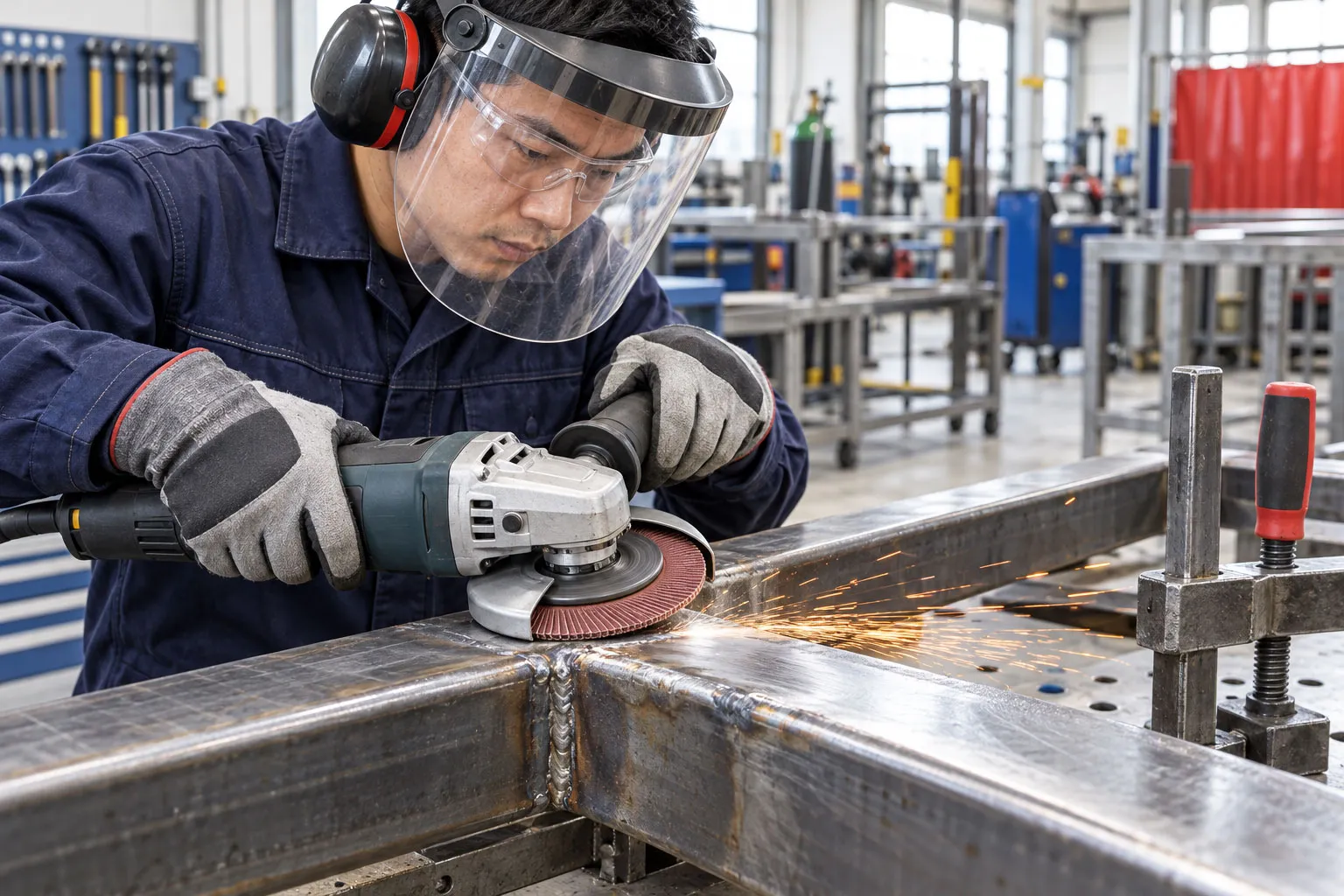 5 ứng dụng phổ biến của nhám xếp trong ngành cơ khí
